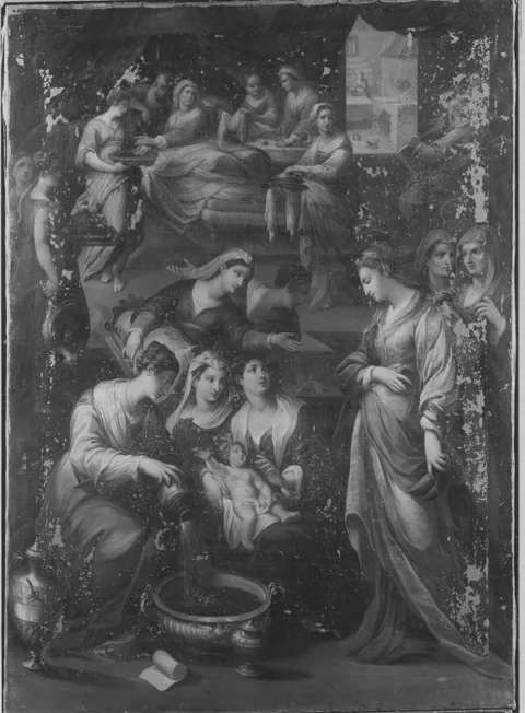 Jacopo Zucchi, Birth of John the Baptist