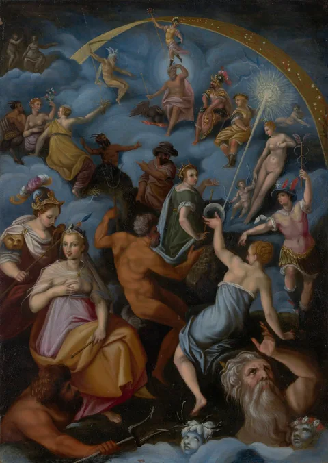 Jacopo Zucchi, The Assembly of the God