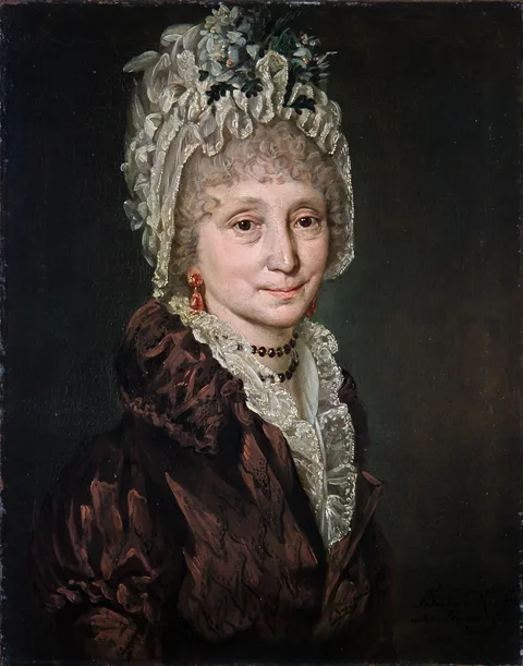 Barbara Krafft, Self-portrait