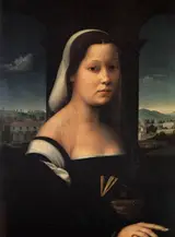 Giuliano Bugiardini, Portrait of a Woman, called "The Nun"