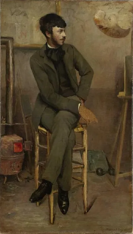 Ottilie Roederstein, Portrait of a Painter in a Parisian Studio