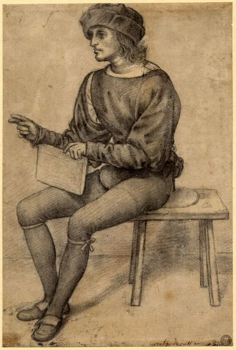 Timoteo Viti, Study of a sitting Man