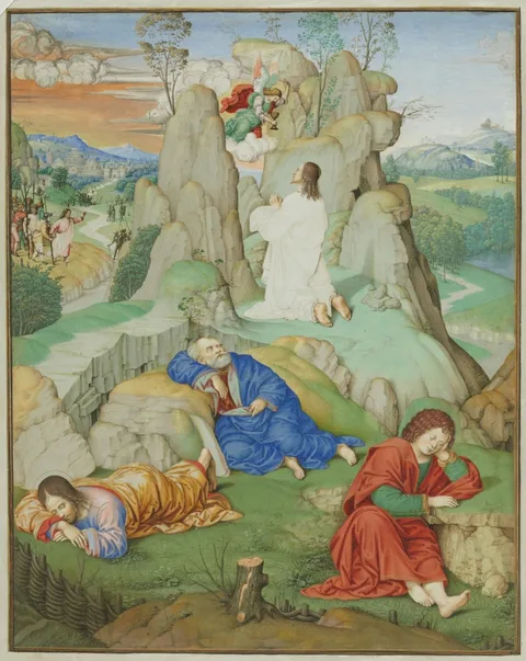 Timoteo Viti, Full Page Miniature: The Agony in the Garden