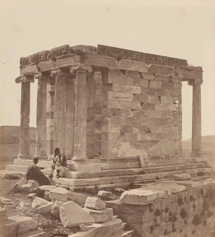 James Robertson, Parian Temple of Minerva on the Acropolis