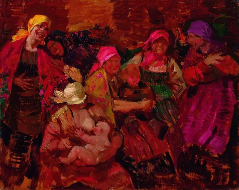 Filipp Malyavin, Women's happiness (Women)