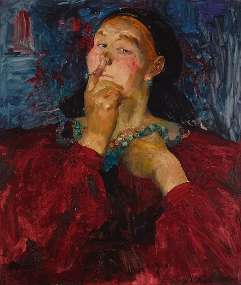 Filipp Malyavin, BABA IN A HEADSCARF