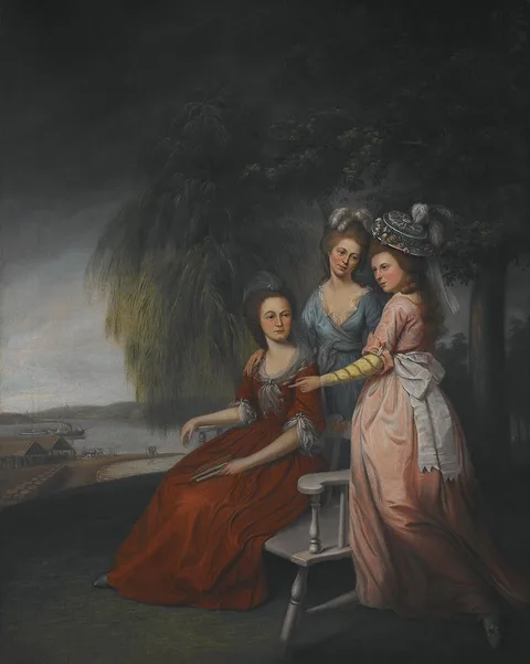 James Peale, The Ramsay-Polk Family at Carpenter's Point, Cecil County, Maryland