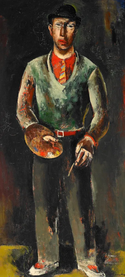 Joseph Kutter, Self-Portrait