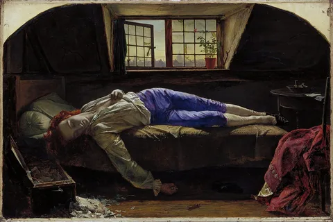 Henry Wallis, The Death of Chatterton