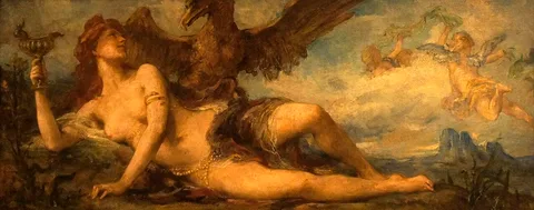 Henri Leopold Levy, Hebe and the eagle of Jupiter