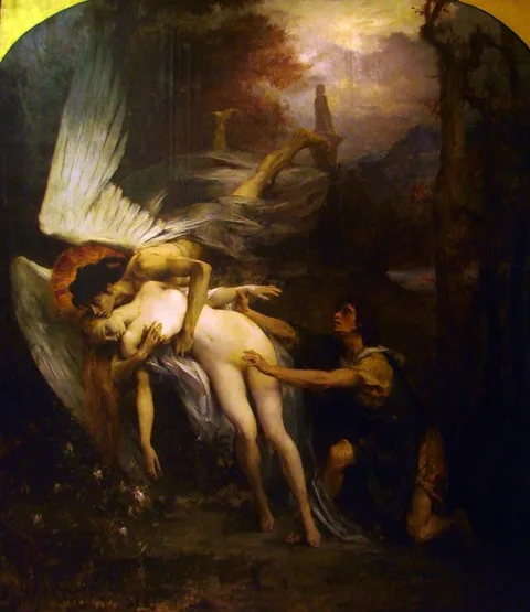 Henri Leopold Levy, Young Woman and Death