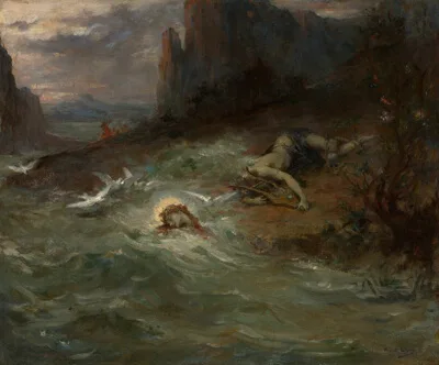 Henri Leopold Levy, The Death of Orpheus