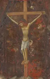 Andrea di Bartolo, Christ on the Cross [reverse]