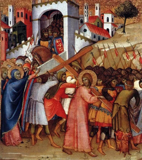 Andrea di Bartolo, Christ carrying the Cross