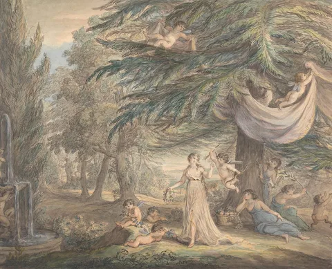 Diana Beauclerk, An Allegory of Love