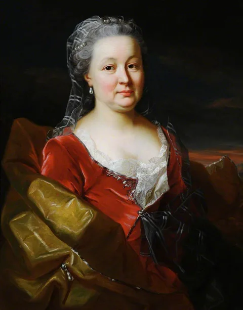 Jakob Emanuel Handmann, Jeanne Esther Dunz, Madame le Baronne d’Hervart (c.1707-79)