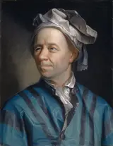 Jakob Emanuel Handmann, Portrait of Leonhard Euler (1707-1783)