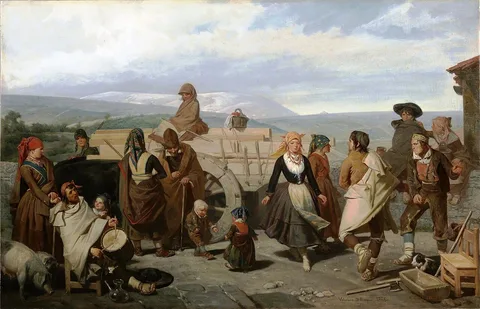 Valeriano Bécquer, The Dance