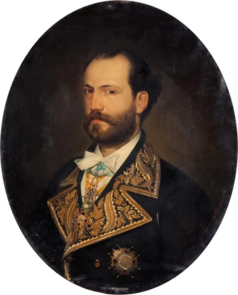 Valeriano Bécquer, Antonio Díaz de Mendoza y Fernández Cendrera
