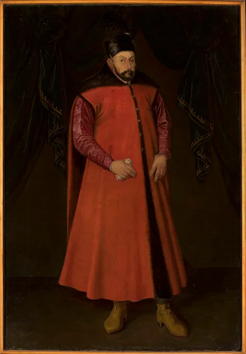 Aleksander Lesser, Portrait of Stephen Báthory