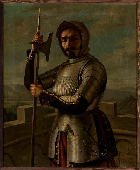 Aleksander Lesser, Knight in armour