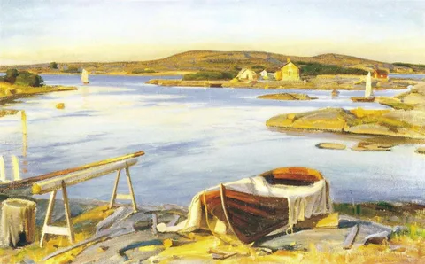 Victor Westerholm, Shore Landscape