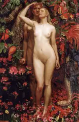 John Byam Liston Shaw, The Woman, the Man and the Serpent