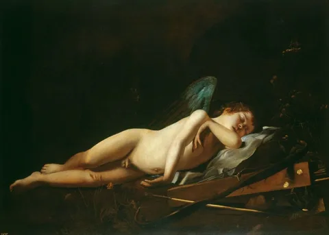 Battistello Caracciolo, Cupid Sleeping