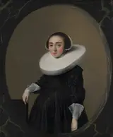 Hendrik Gerritsz Pot, Portrait of Anna Hooftman (1613-after 1645)