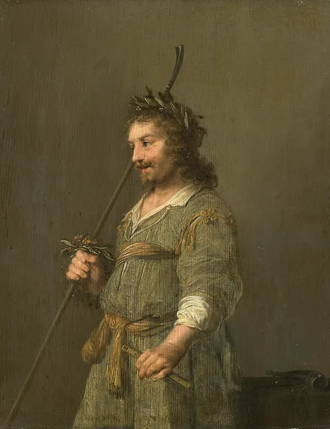 Hendrik Gerritsz Pot, Portrait of a man dressed as a shepherd