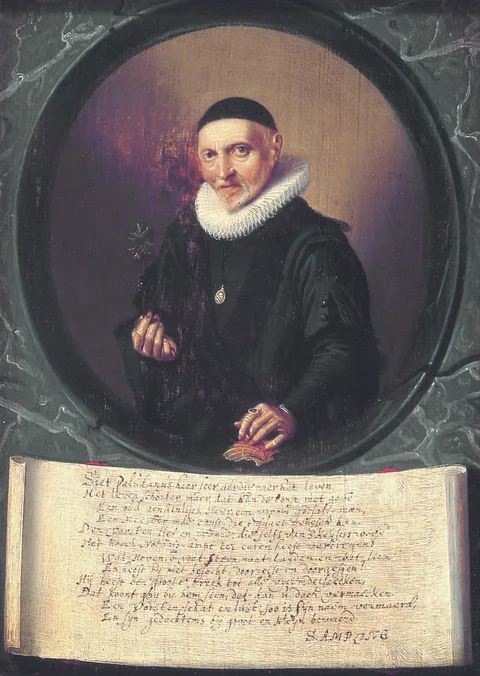 Hendrik Gerritsz Pot, Portrait of Bernardus Paludanus