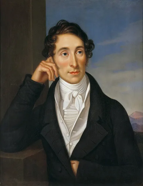 Caroline Bardua, Portrait of the composer Carl Maria von Weber