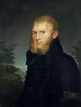 Caroline Bardua, Portrait of the painter Caspar David Friedrich