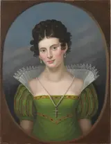 Caroline Bardua, Portrait of Dorothee van Herzeele