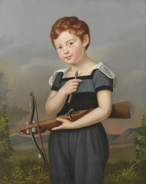 Caroline Bardua, Portrait of Oskar van Herzeele as a Boy