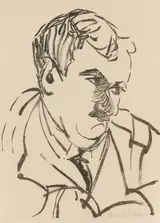 Alma del Banco, Portrait August Wilhelm Hunzinger