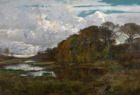 Hippolyte Boulenger, The Ponds of the "Grijze Molen" in Terhulpen