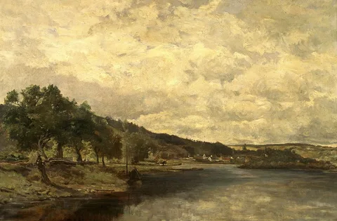 Hippolyte Boulenger, The River Meuse at Anseremme