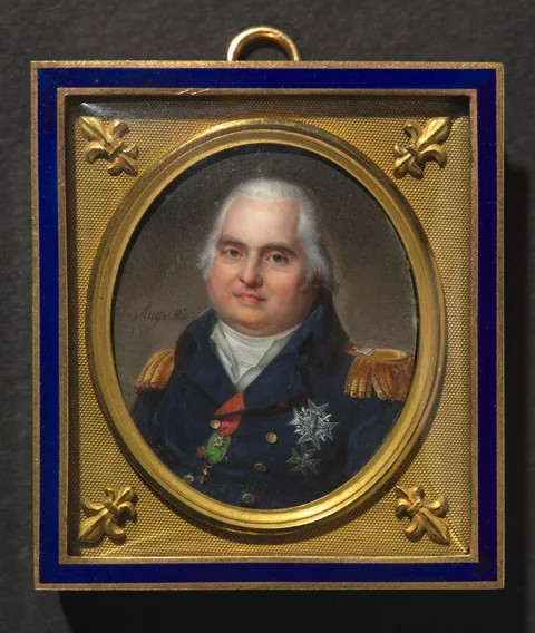 Jean-Baptiste Jacques Augustin, Portrait of Louis XVIII