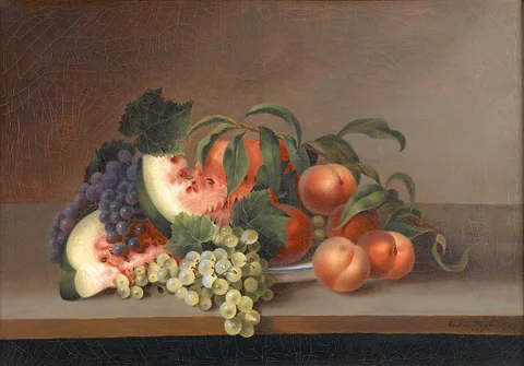 Rubens Peale, Still life with Watermelon