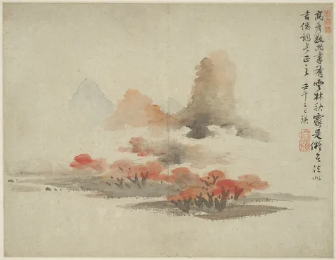 Lan Ying, Landscape in the Style of Ancient Masters: after Gao Kegong (1248-1310)