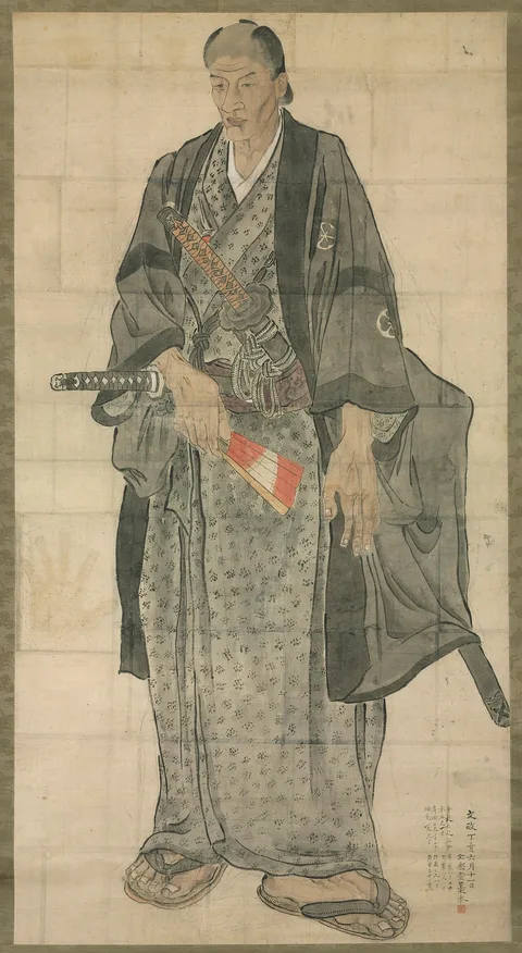 Watanabe Kazan, Portrait of Ōzora Buzaemon