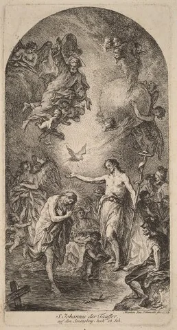 Martin Johann Schmidt, The Baptism of Christ