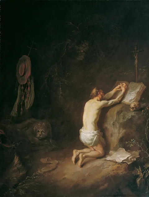 Martin Johann Schmidt, The penitent St. Jerome in the wilderness