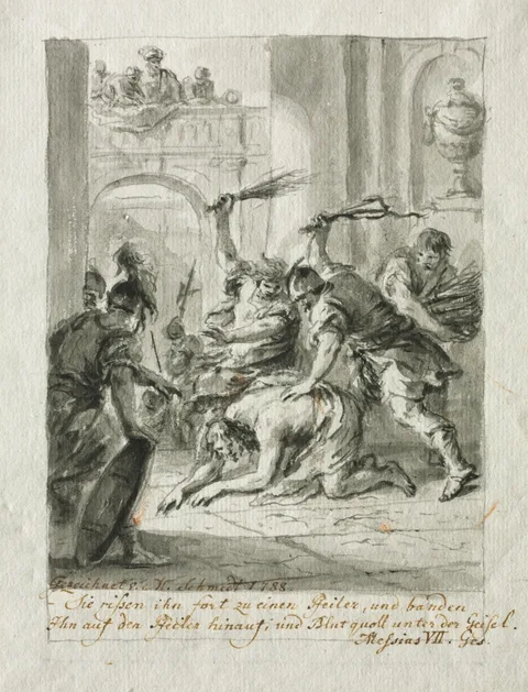 Martin Johann Schmidt, The Flagellation
