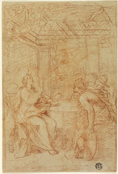 Nicolas Bertin, Supper at Emmaus