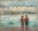 Jules Adler, El muelle de Boulogne-sur-Mer