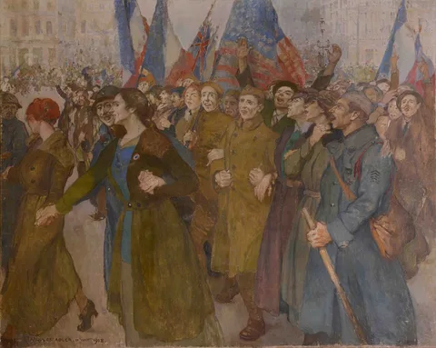 Jules Adler, L’armistice de 1918