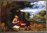 Battista Dossi, Saint Jerome Praying in the Desert