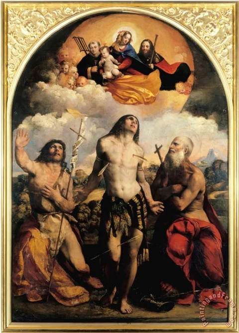 Battista Dossi, Martyrdom of Saint Sebastian